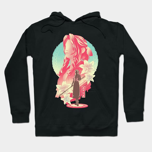 The Flower Girl v2 Hoodie by HyperTwenty